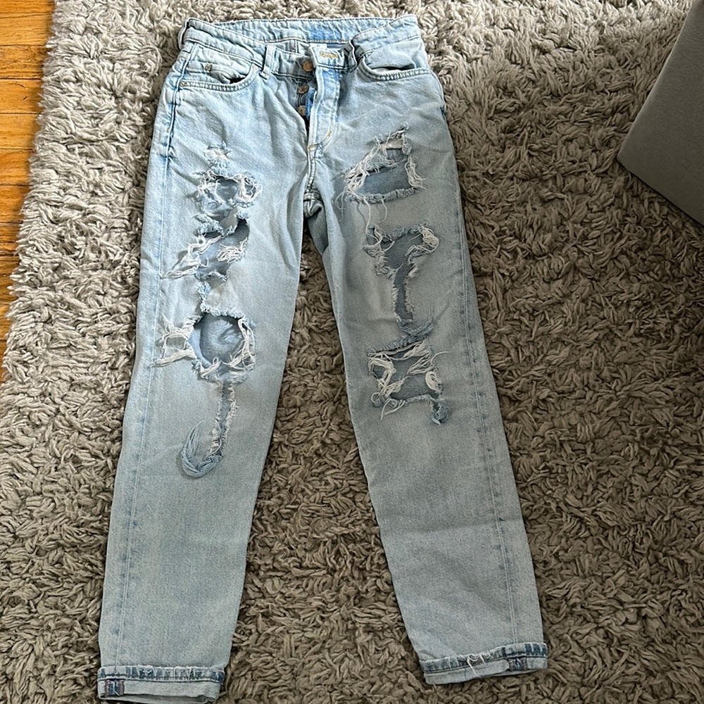 H&M boyfriend jeans